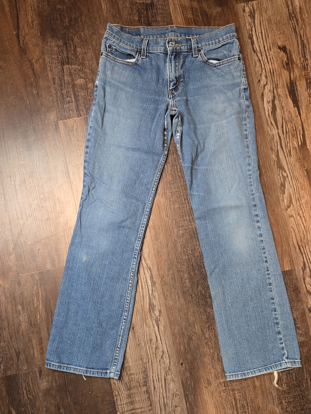 Levi's Classic Women's Light Blue Straight-Leg Jeans- sz 5m